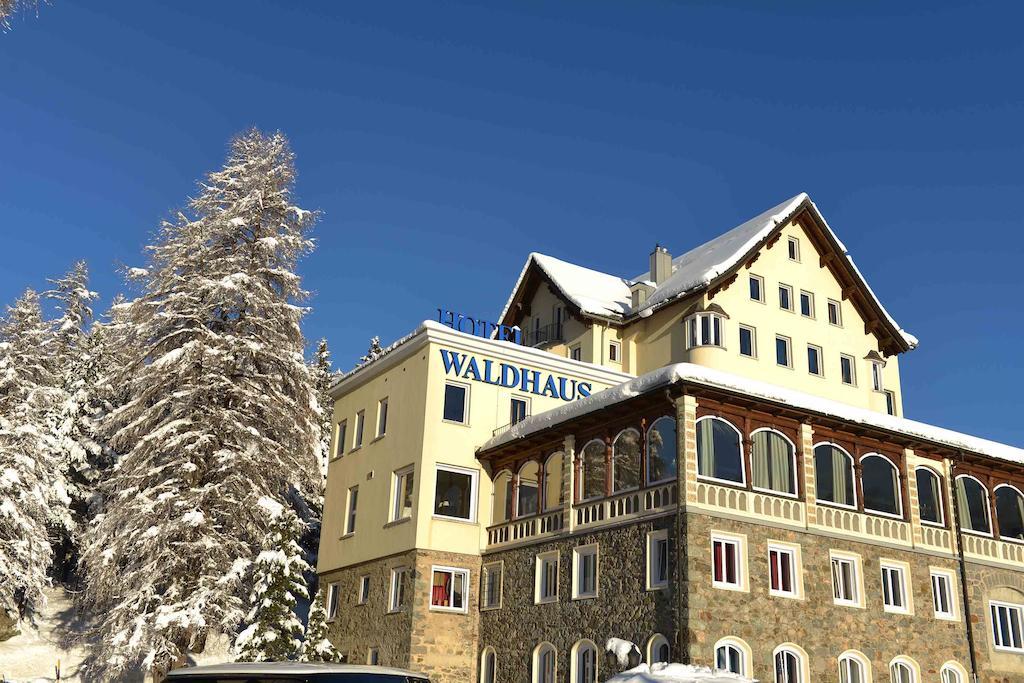 Hotel Waldhaus Am See St. Moritz Exteriör bild